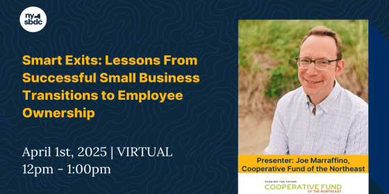 SBDC hosts webinar on employee ownership transitions